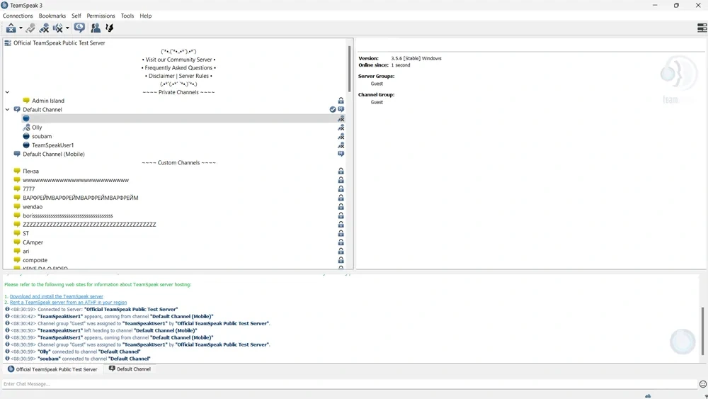 مقایسه Discord و TeamSpeak