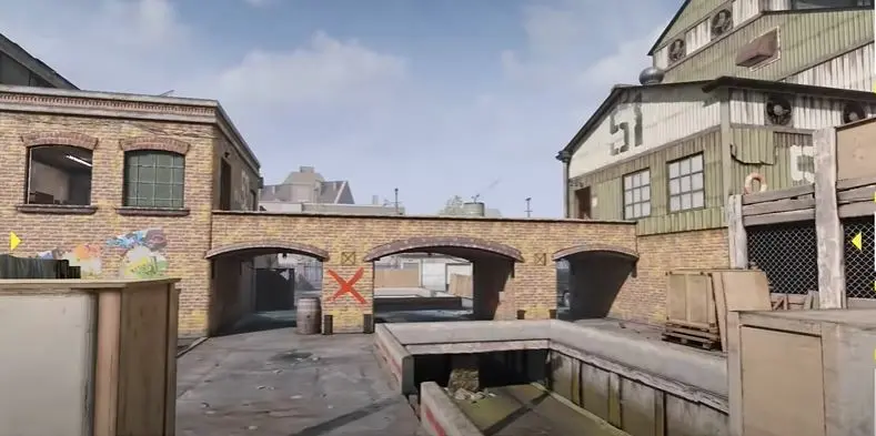 Docks – مپ کالاف دیوتی موبایل کوچک Gunfight