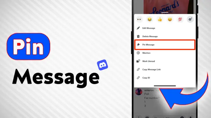 پین کردن پیام در دیسکورد