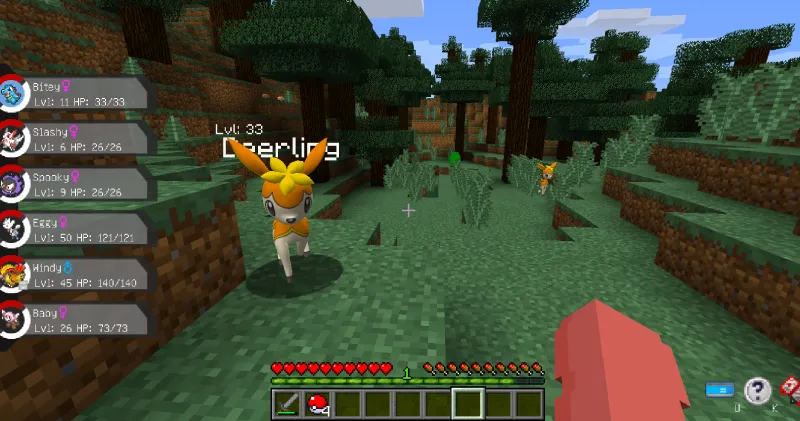 Pixelmon Mod (گیم مود پوکمون ماینکرافت)