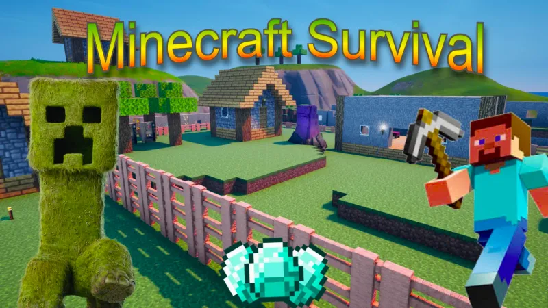 Survival Mode (گیم مود بقا ماینکرافت)